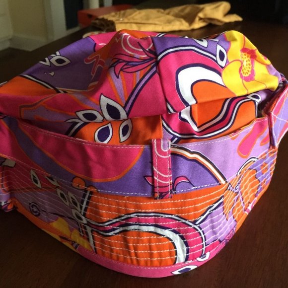 Toddler Summer Retro Floral Bucket Hat - Picture 6 of 6